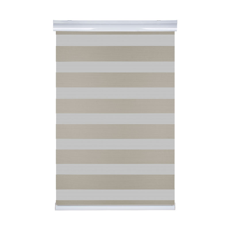 European Style Double-Layer Zebra Blackout Blinds