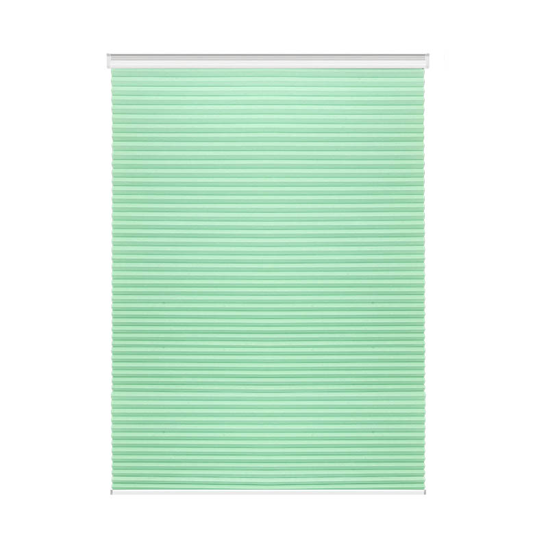 Decorative Window Shade Cordless Green Honeycomb Best Blackout Cellular Shades