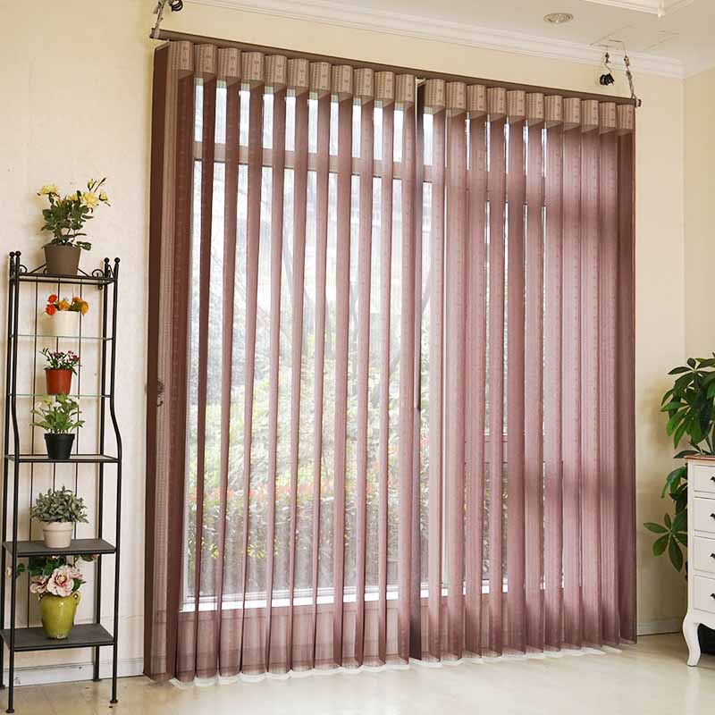 Custom Color Sunshade Kitchen Vertical Blinds